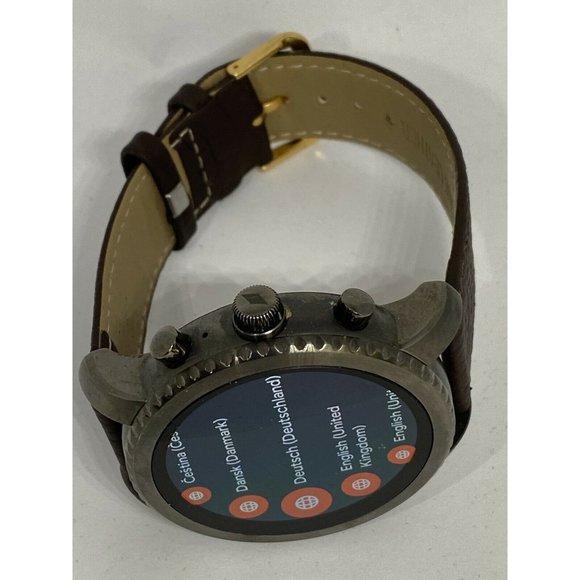 Fossil Gen 3 Authentic Genuine Smart Watch Custom Band FTW4001 LT56